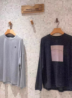 ZUG专柜正品国内代购25夏4涤麻混纺图案长袖T恤A0251TS30原995