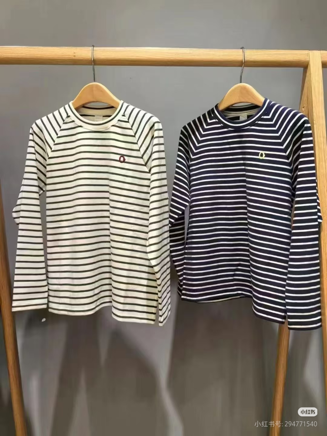 A0253TS30素ran国内专柜正品代购2025冬轻量磨毛条纹长袖T恤995