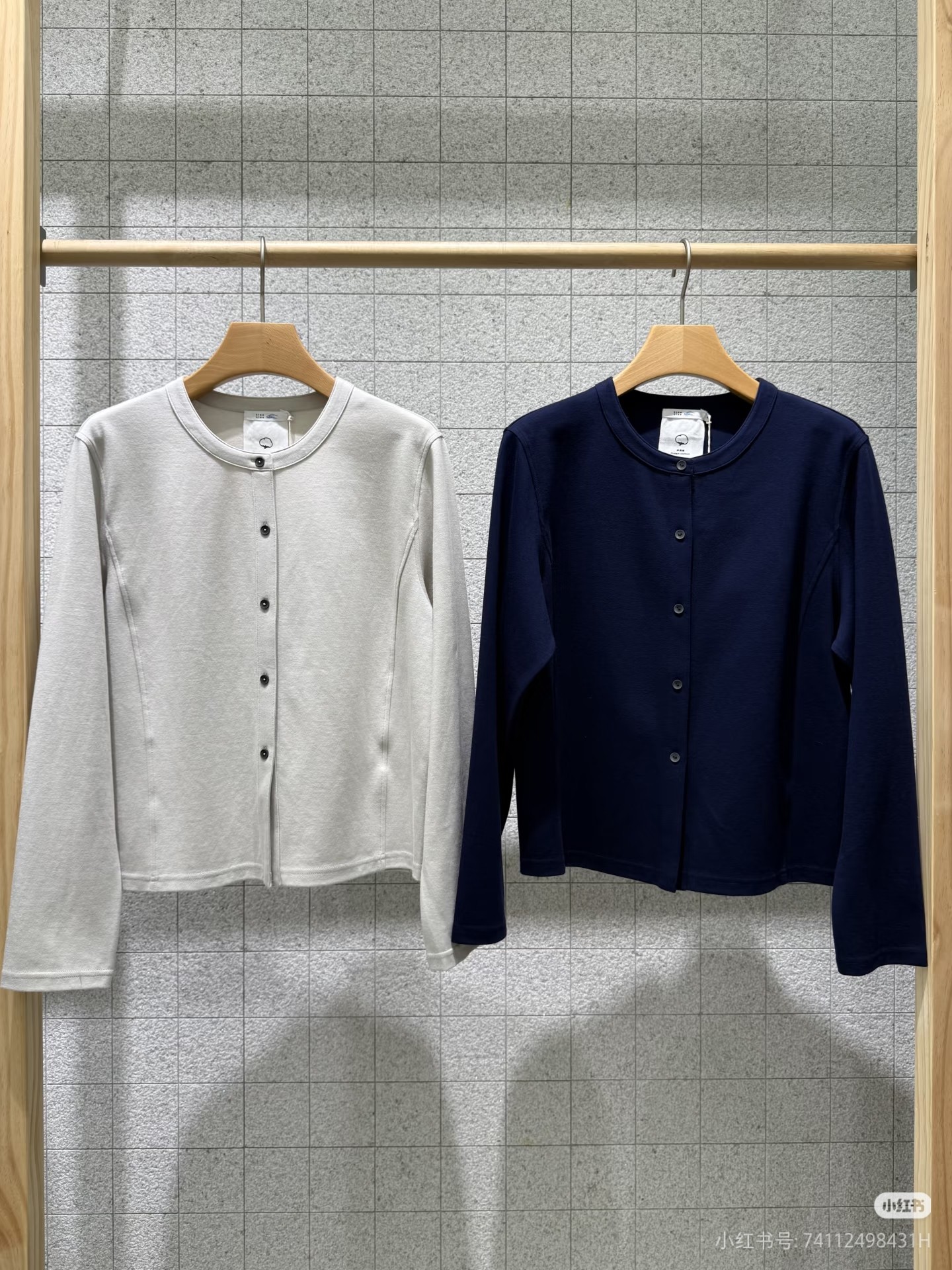 K0261JA01素26春1款1450国内正品代购环保棉双色针织布圆领开衫,女装/女士精品,短外套,淘宝优惠券,粉丝福利购,淘宝优惠卷