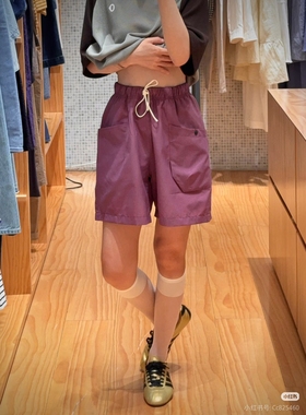 ZUG 正品国内代购25夏4仿棉微孔短裤A0251PA36原795