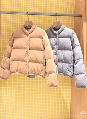 K0253DO01素2025冬4款3850国内正品代购环保棉灯芯绒短羽绒服