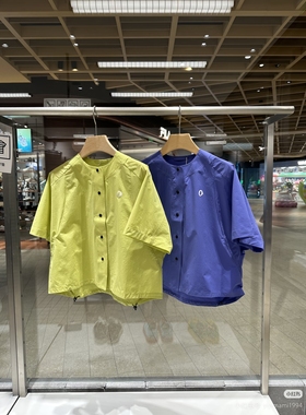 ZUG 正品国内专柜代购25夏5防泼水梭织衬衫A0251BL04 原1050