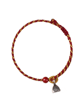 恋妍五彩绳手链五色线