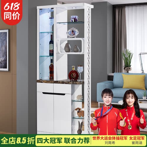 现代客厅隔断玄关柜0.8米小户型