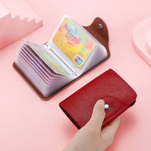 日韩风女士卡包多卡位男士信用卡套名片夹大容量卡位迷你证件卡套
