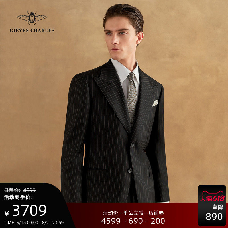 1881进口110S纯羊毛西服