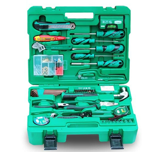 Старый A (LAOA) 50 кусочков многопрофессиональных домашних инструментов Руководство по обслуживанию инструментов Руководство