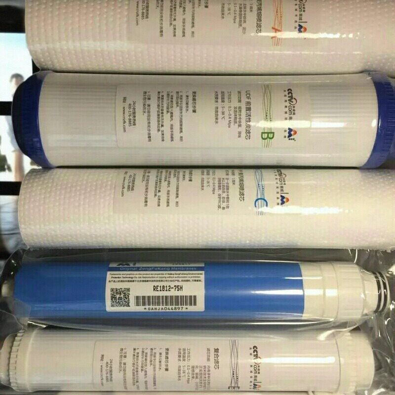 增福康新款原装滤芯五级全套正品赠送工具