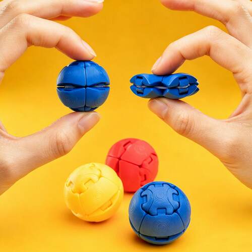 创意3D打印减压回弹球弹力球解压按压反弹发泄大人儿童玩具礼物