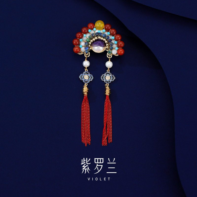 【紫罗兰正版】皇旦胸针