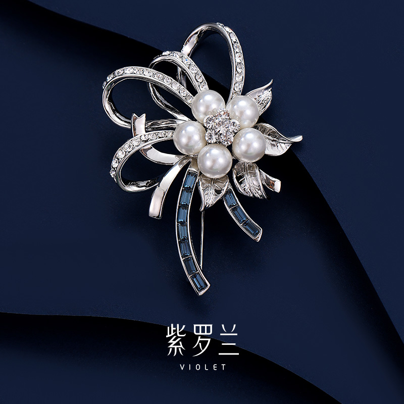 【紫罗兰正版】花霓胸针