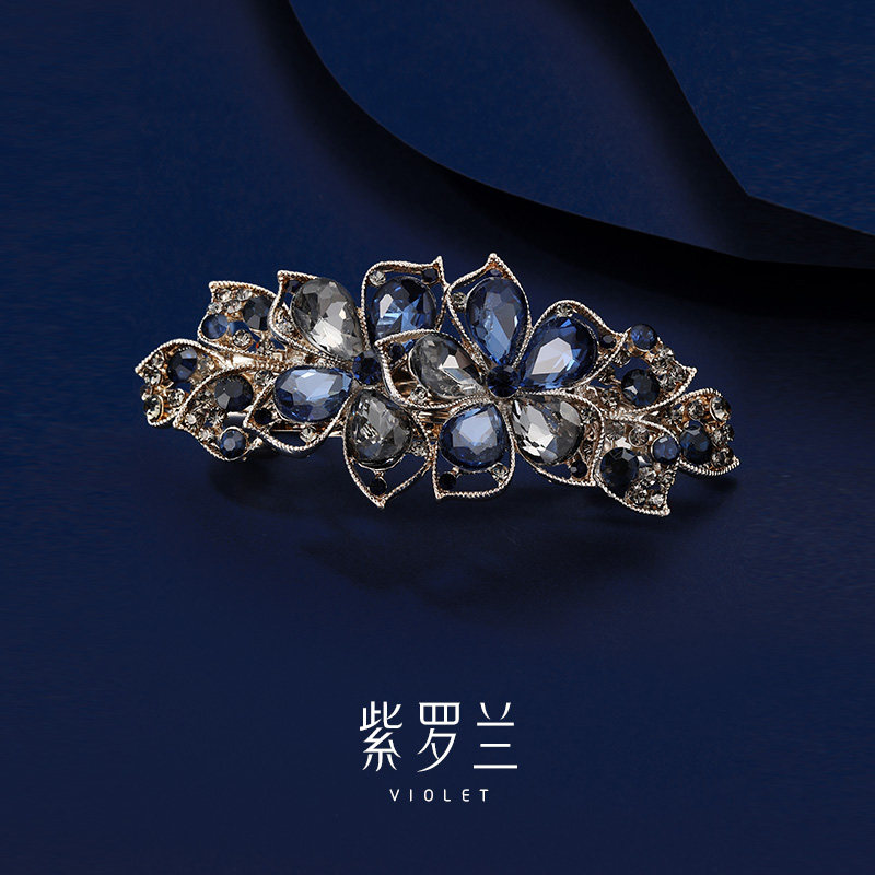 【紫罗兰正版】花季发夹弹簧夹高档时尚百搭高级感发饰生日礼物,饰品/流行首饰/时尚饰品新,发饰,淘宝优惠券,粉丝福利购,淘宝优惠卷