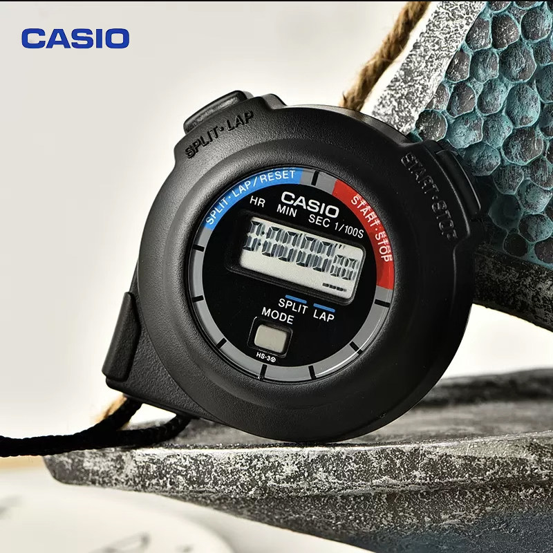 专业秒表计时卡西欧正品