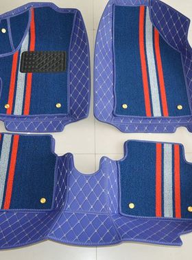 丽驰V7 V8 V9 V6 V5瑞易V6 R3S S6雷军L3唐骏电动四轮车双层脚垫