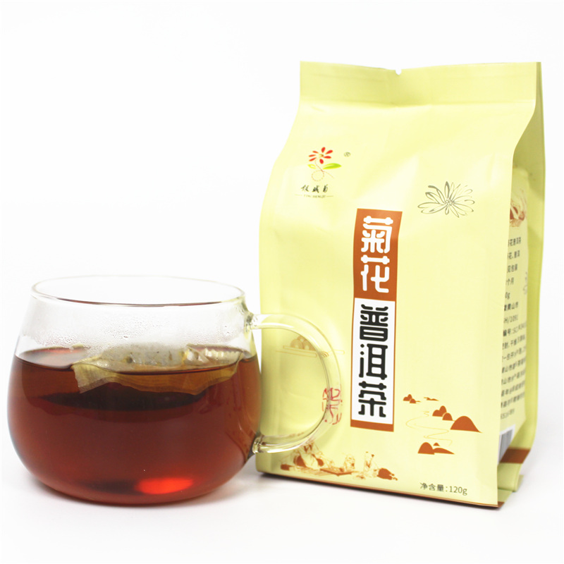 菊花普洱茶包 袋泡茶菊花茶 小包装茶叶袋装菊普茶茶包30包