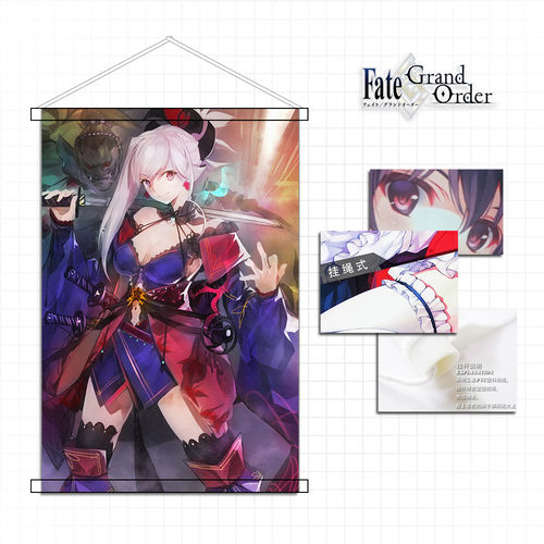 织田信长宫本武藏玉藻前动漫挂画