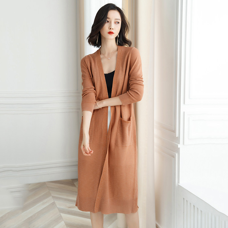 冰丝披肩外套春夏装外披外搭中长款洋气针织开衫薄款女2026年新款