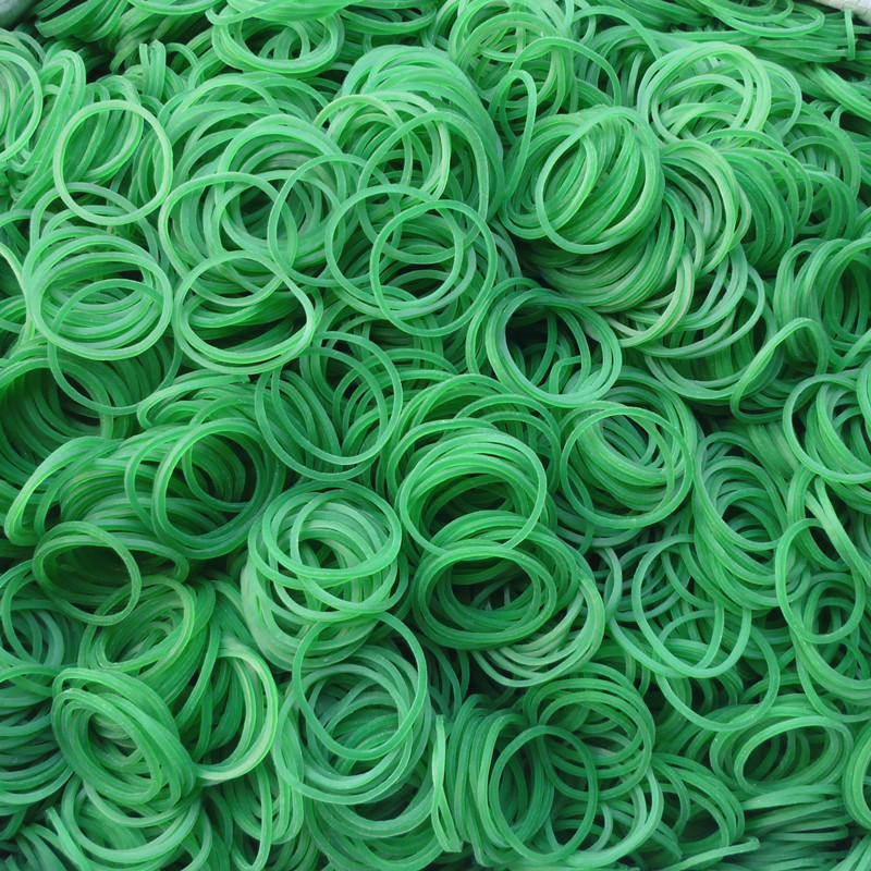 绿色橡皮筋牛皮筋橡胶圈绿色皮圈皮套 原装越南进口