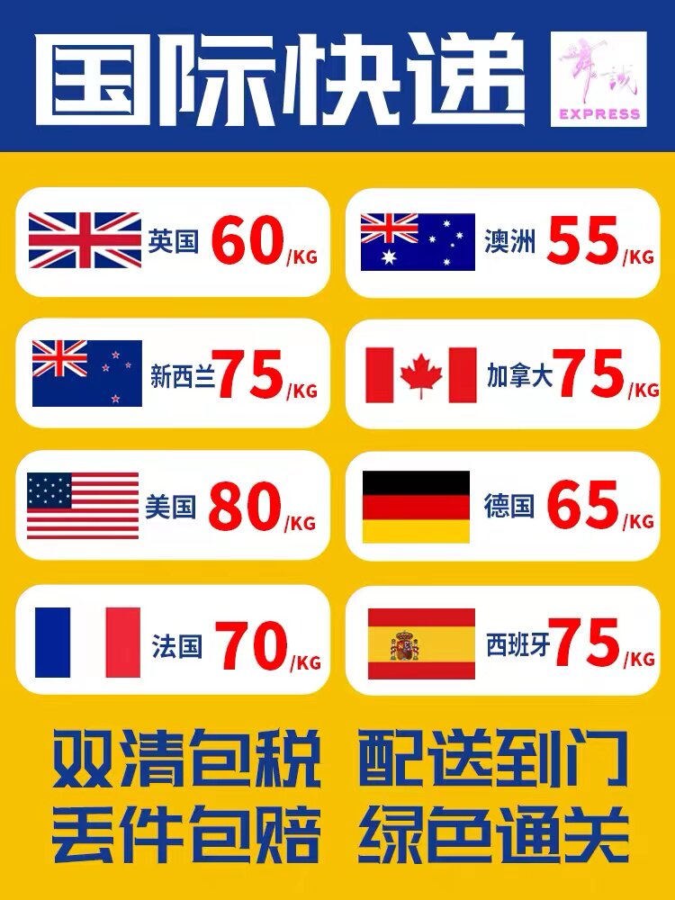 国际快递集运邮寄到加拿大美国澳快递专用包装袋