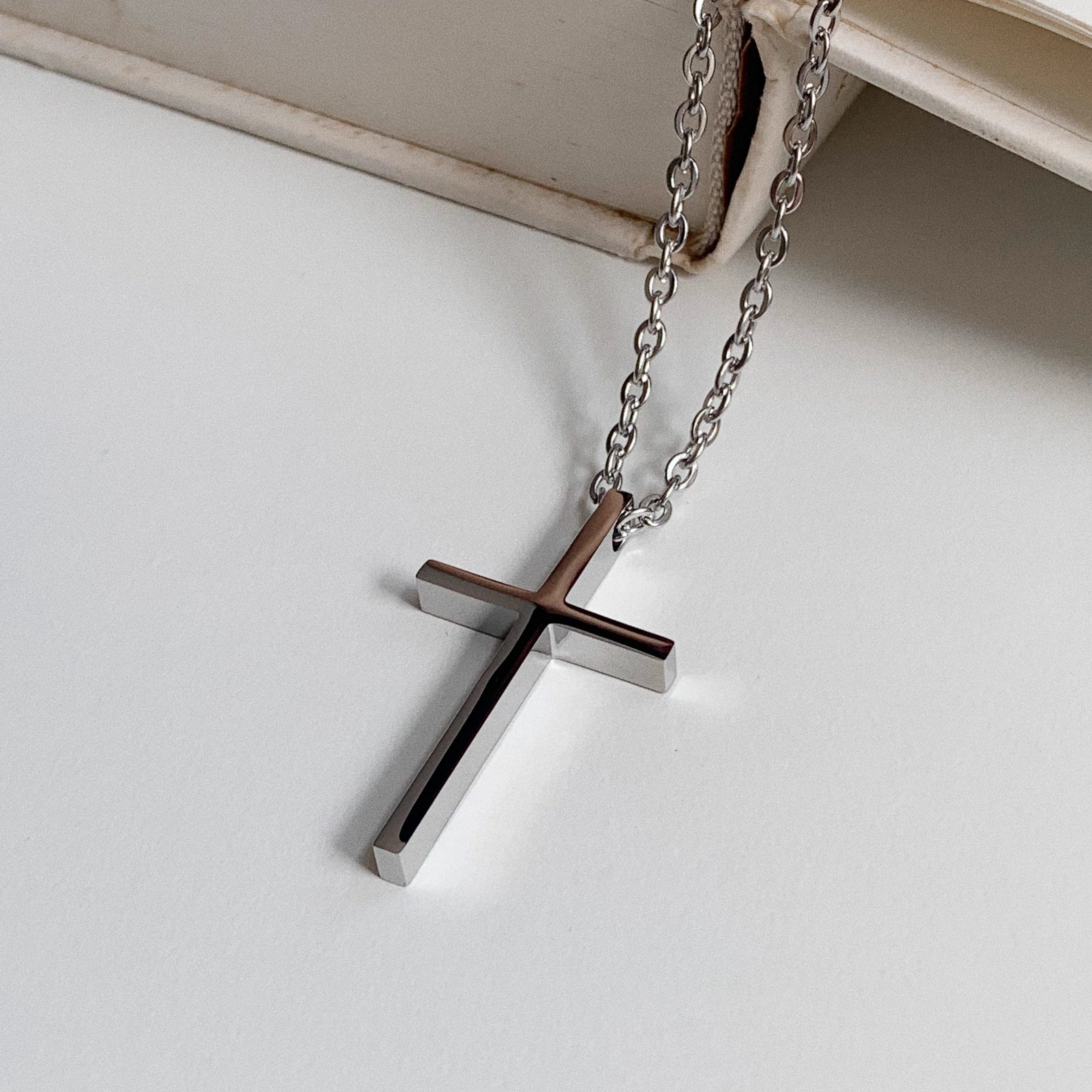 heymen黑门 不潮不用花钱的十字架项链