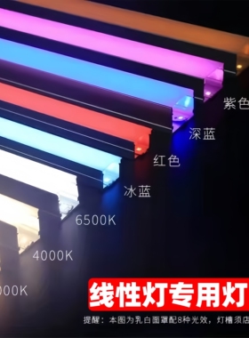 led低压灯带12V 24V裸板滴胶套管灯条灯箱展柜灯柜台暗槽灯高亮