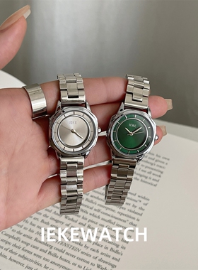 MIDI简约冷淡风手表女士小巧精致小众轻奢高级感女款石英钢带女表