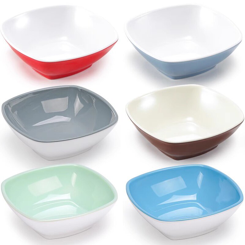 四方碗浅口方形糖水碗甜品小碗