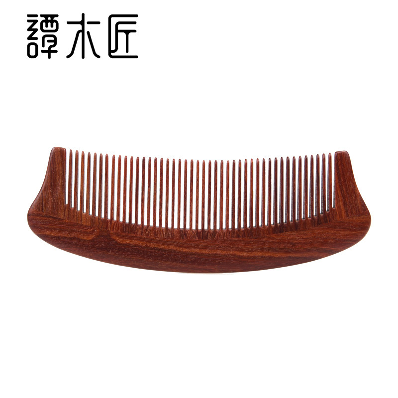 谭木匠正品天然按摩木梳合木梳简宁女士梳个人清礼品梳中秋节礼物图片