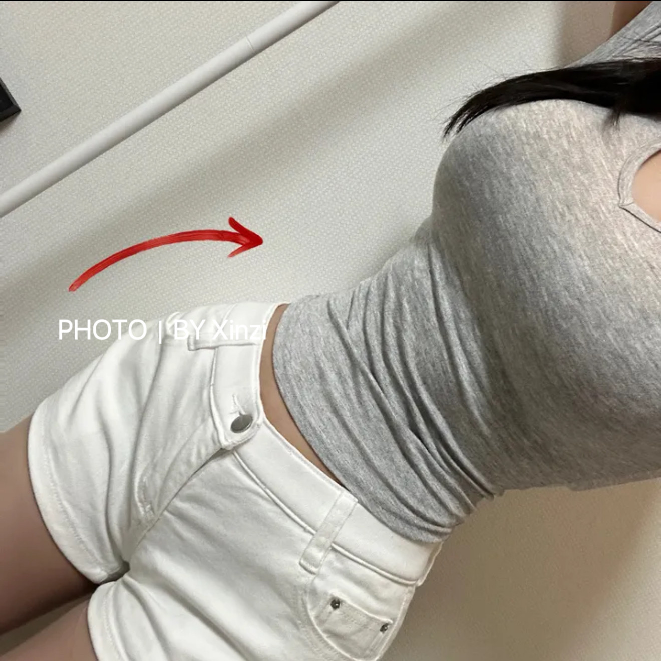 辛子韩国代购辣妹风低腰丰胯短裤女修身显瘦百搭弹力热裤休闲裤