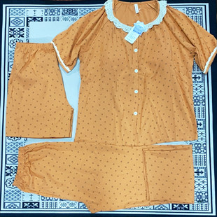 {带胸垫} {87号图片款 }云朵棉睡衣女家居服短袖 短裤 长裤