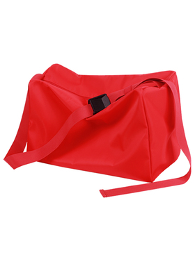 VELOUR日系红色斜挎包男休闲单肩包大容量运动健身包女旅行背包潮