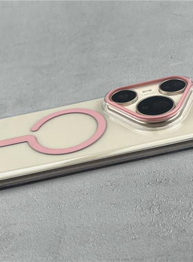 适用华为Mate 70 Pro手机壳超薄透明磁吸粉色mate70保护套男女Mate 60 PROP80UItra新款70pro硬底P70PROUItra