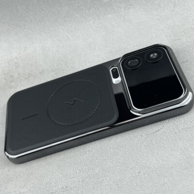 适用小米17Promax手机壳黑色闪电细圈磁吸17 xiaomi17pro防摔保护套17pro创意新款高档