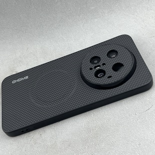 适用华为mate80Promax手机壳黑色马克纹磁吸mate70Pro精孔保护套苹果17PromaxMate60pro小米17Promax防滑硬