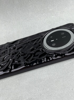 适用Mate 70 Pro手机壳高级感褶皱亮黑色mate60pro+保护套男女17Promax软套P80Pro男女15ProP70Pro创意40Pro