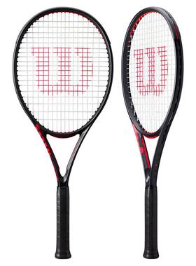 海外代购Wilson/威尔胜网球拍灵活击球抗扭转黑色外观高稳定性