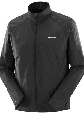 代购SALOMON萨洛蒙男士冲锋衣防风透气防水轻量户外登山外套