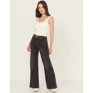 代购 显瘦修饰腿型高腰黑色日常穿搭 Levis李维斯女士牛仔裤