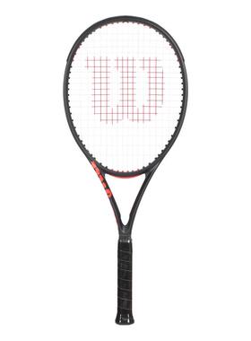 代购Wilson威尔胜网球拍舒适平衡耐用黑色红色1619穿线网球