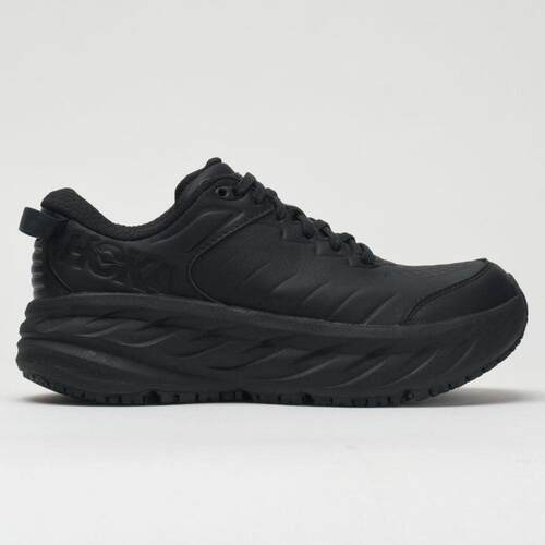 代购Hoka OneOne男士徒步鞋防水防滑减震缓冲黑色全粒面皮革