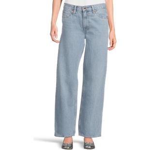 舒适高腰浅蓝日常通勤女裤 修身 Levis李维斯女士牛仔裤 代购