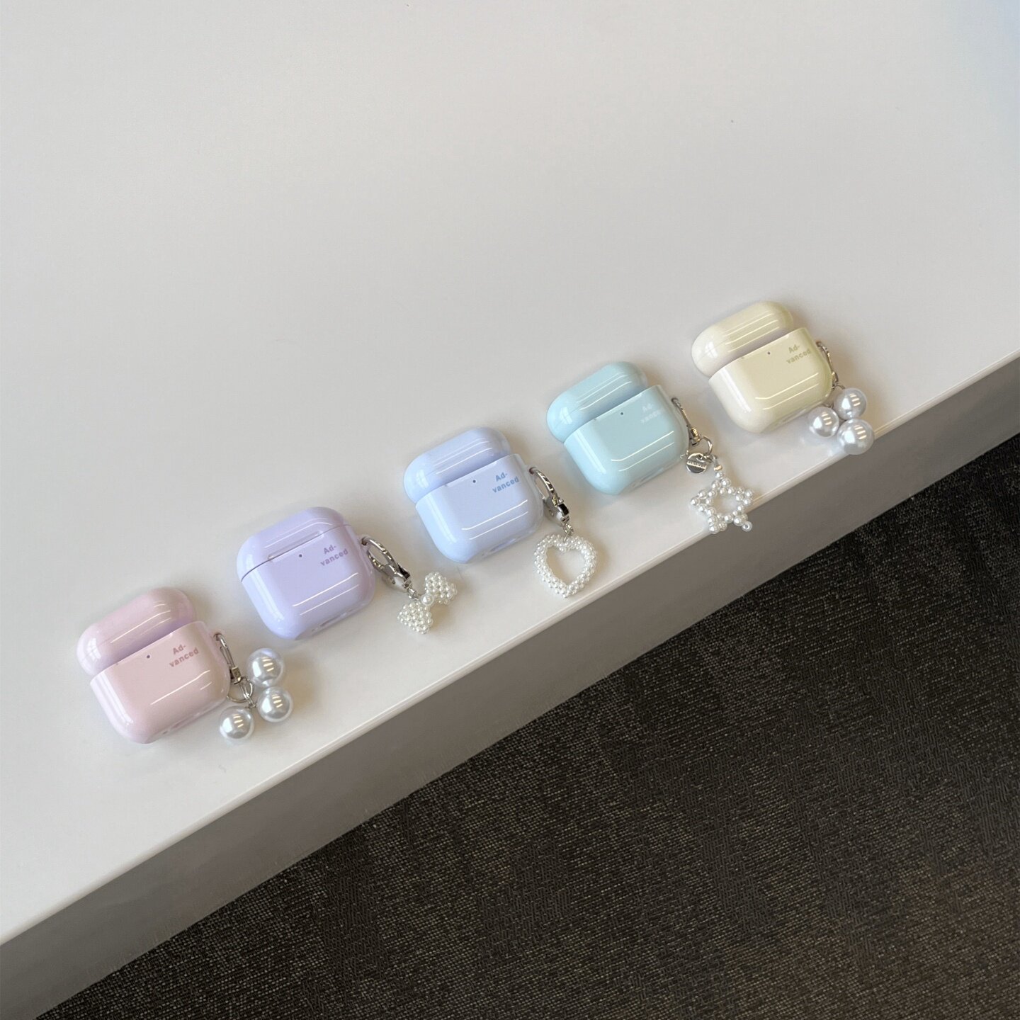 马卡龙啵啵适用于Airpodspro3保护套AirPods4硬壳耳机套aipods2/AirPodspro2苹果airpods3光面菲林小众耳机壳
