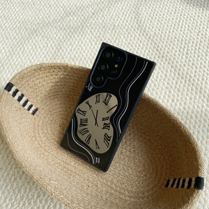 罗马时钟适用于三星s24ultra/S25电镀镜面s23+/S22+创意小众手机壳全包硬壳三星s21+/s24+/s23ultra防摔壳
