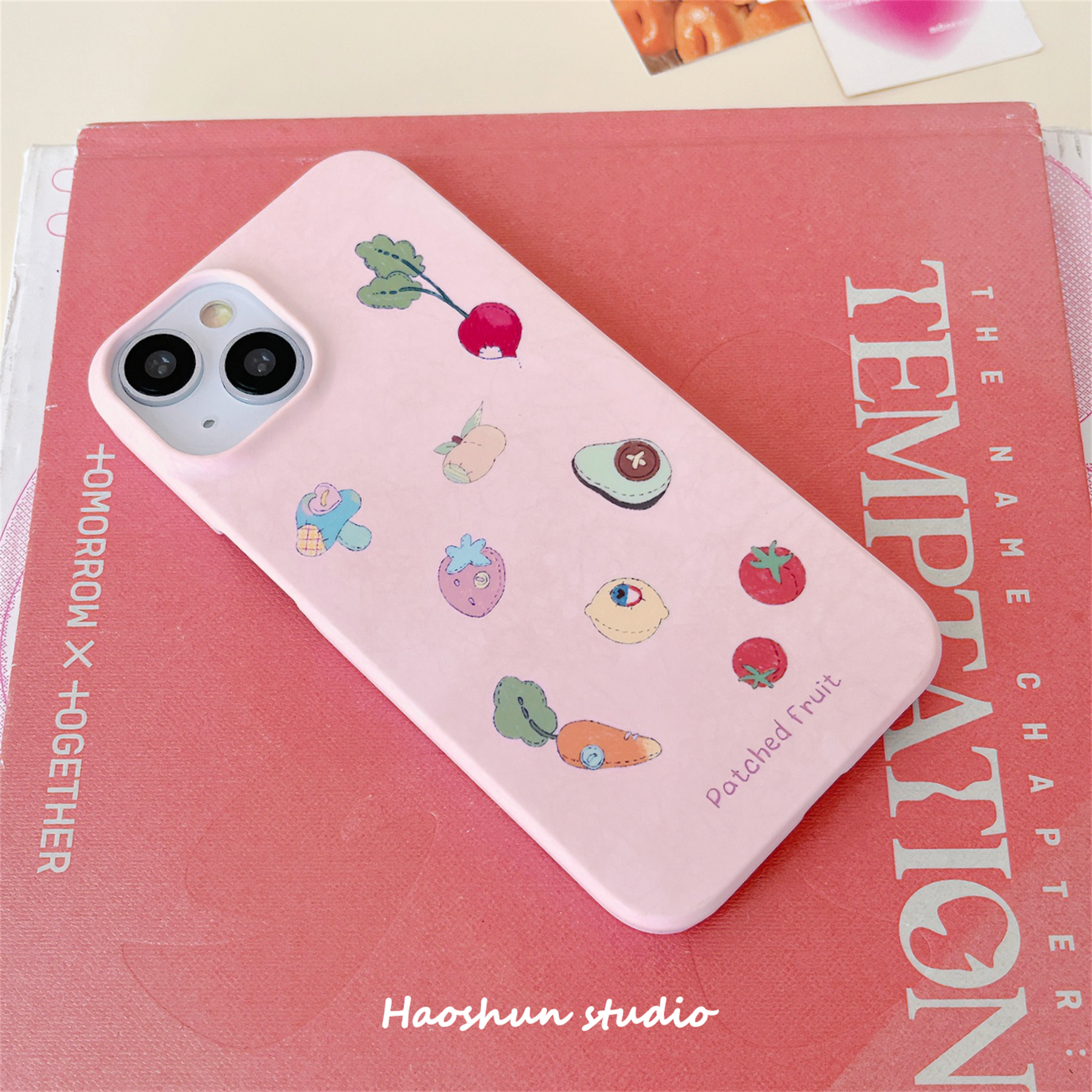 三星s24+磨砂菲林甜美硬壳