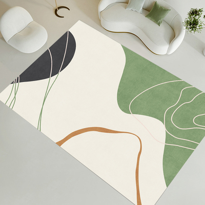 卧室简地毯简约客厅地北欧毯轻垫大面奢高级铺茶几极沙发寂积满诧