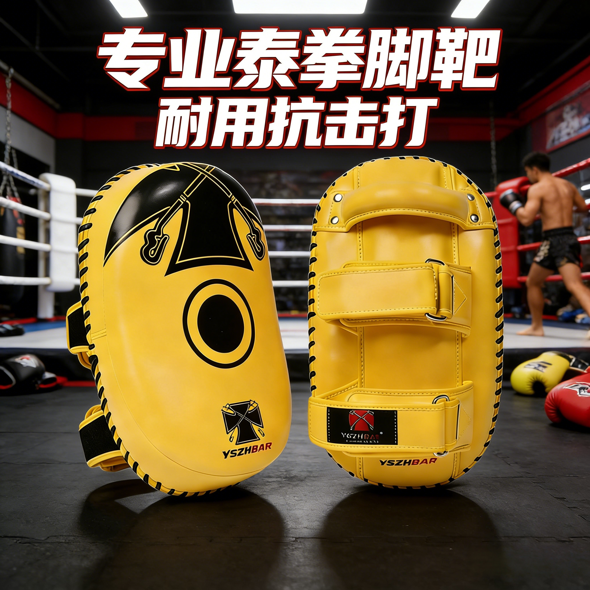 勇士之魂加厚超纤腿靶