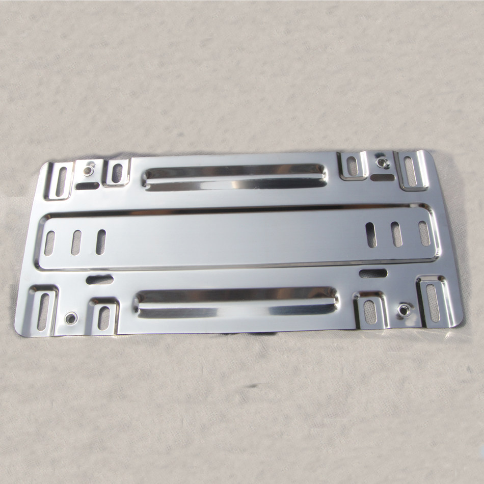 进口三菱转换架车牌支架中东帕杰罗V97V93V73前后牌照托底座框