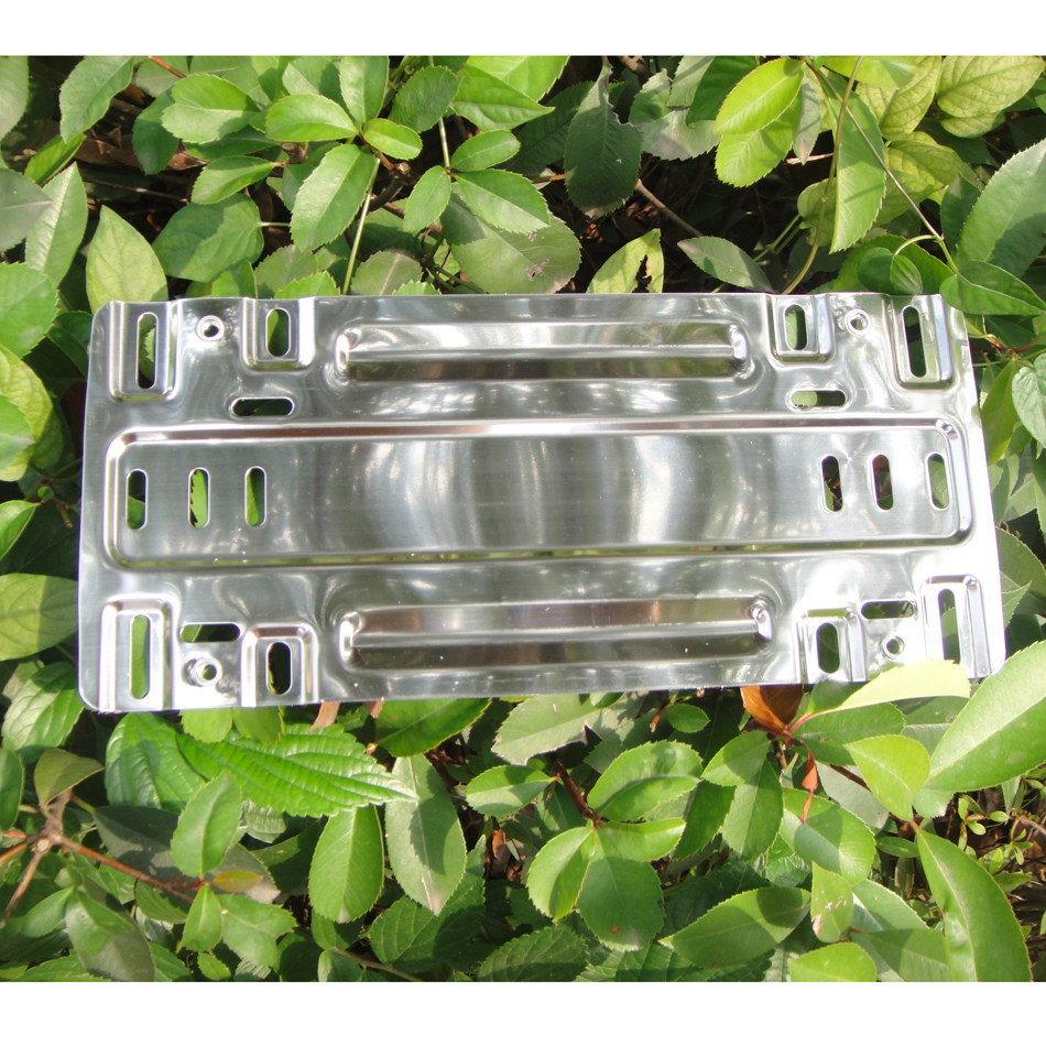 进口三菱转换架车牌支架中东帕杰罗V97V93劲畅前后牌照托底座框