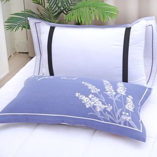 松紧带固定 学生 一对装 成人枕头巾 盖巾 四季 纯棉纱布防滑落枕巾