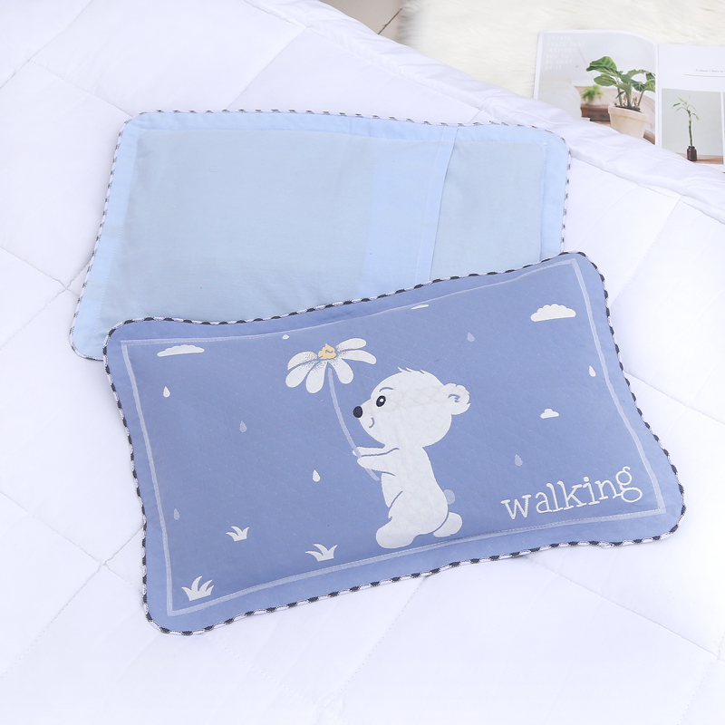 三层纱布儿童枕套单条装